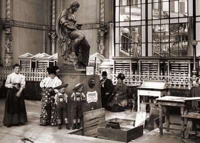 Статуя Гигиеи в 1908 году